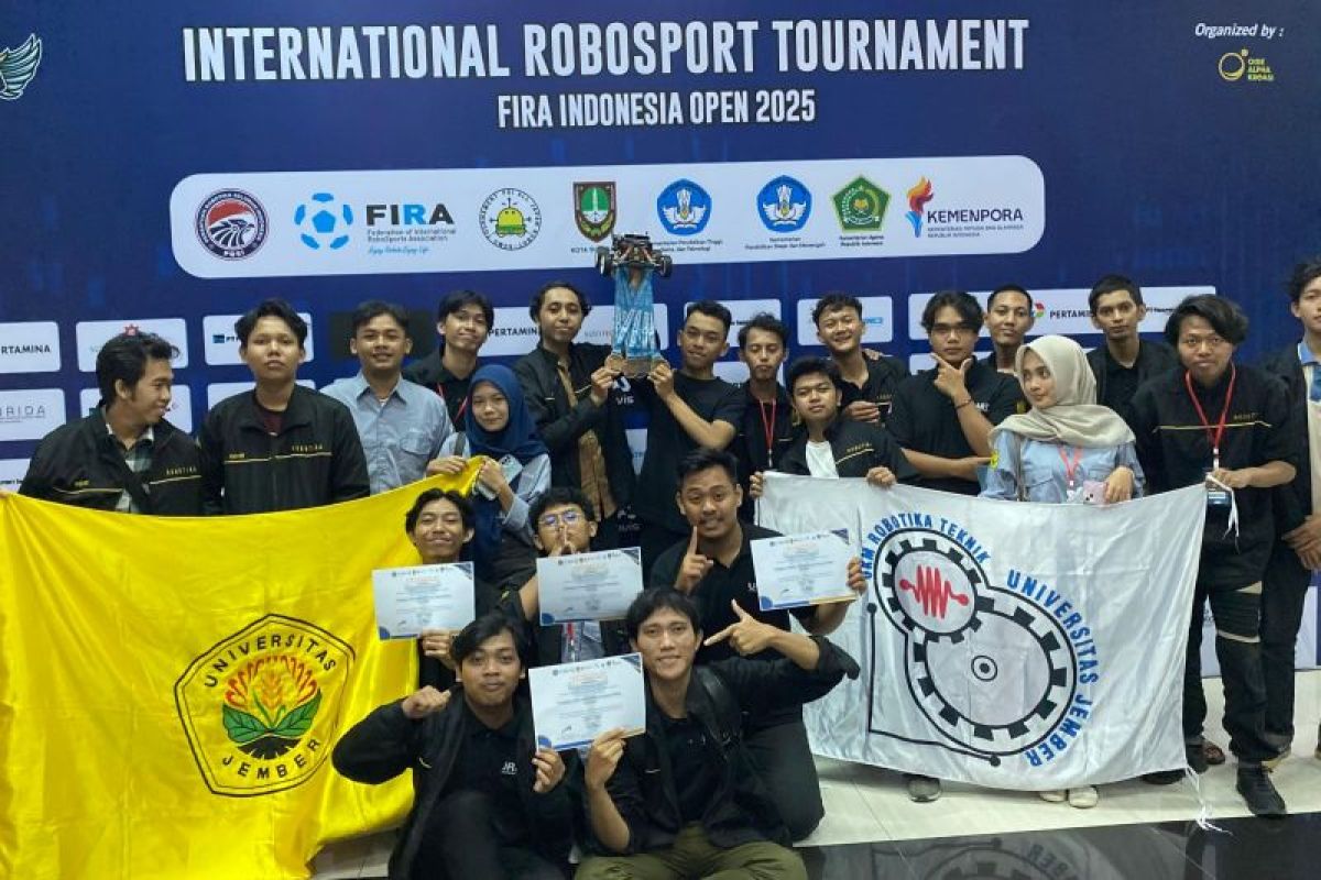 Tim Robotika Unej raih empat juara pada ajang internasional FIRA 2025