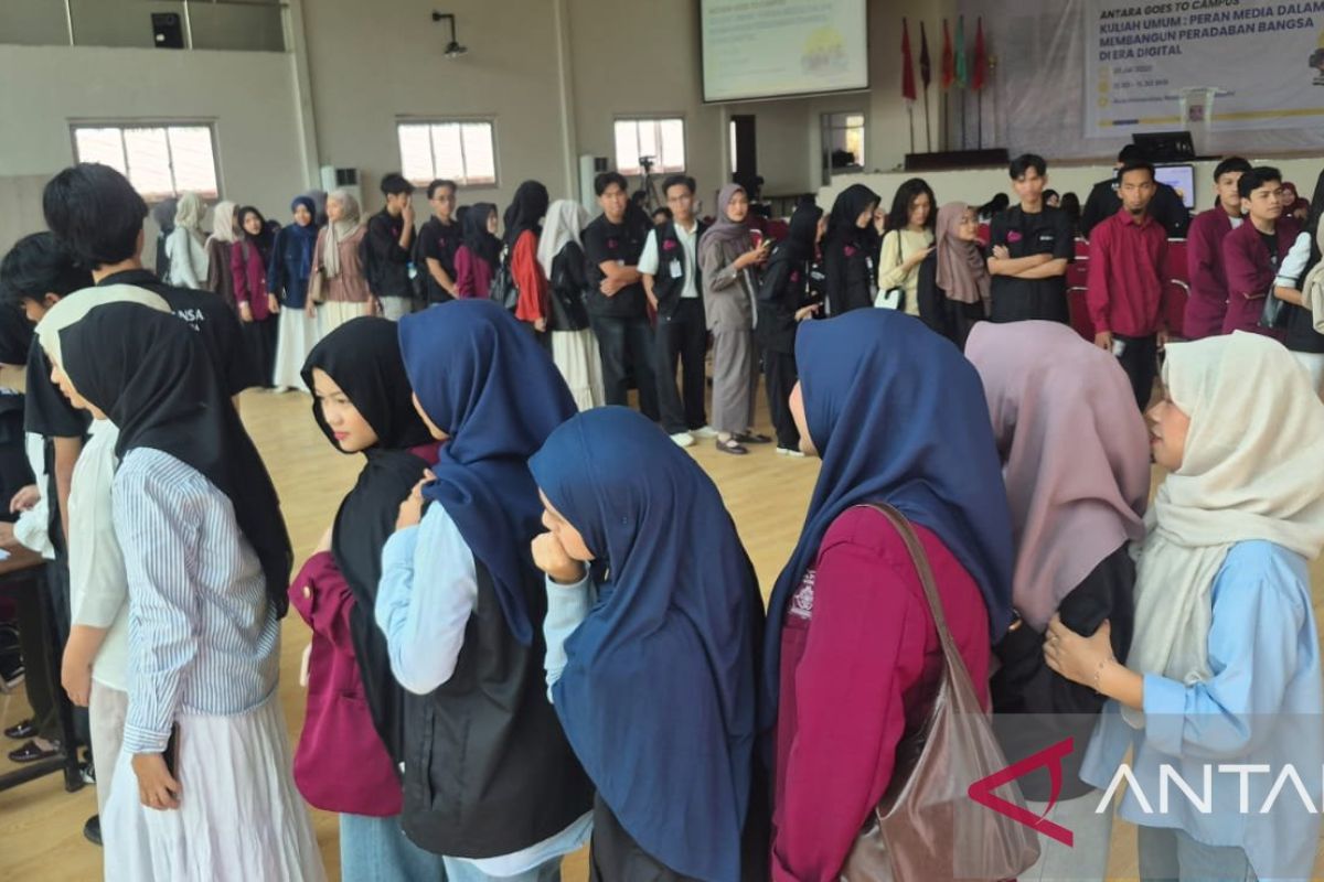 LKBN Antara ajak mahasiswa Nusa Putra bangun peradaban melalui jurnalisme positif
