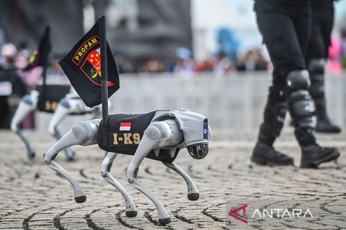 Kapolri sebut robot polisi tidak pakai anggaran karena baru uji coba