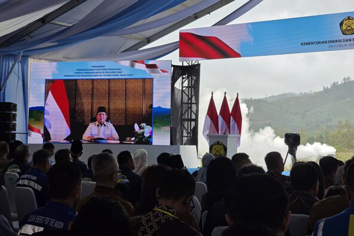 President Prabowo Inaugurates Ijen Geothermal Power Plant, A Renewable Energy Project Supported by PT SMI