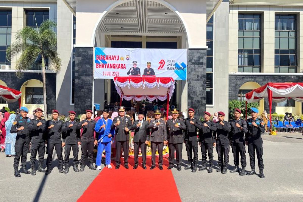 Hari Bhayangkara ke-79, Rutan Lubuk Sikaping komitmen jaga sinergi bersama