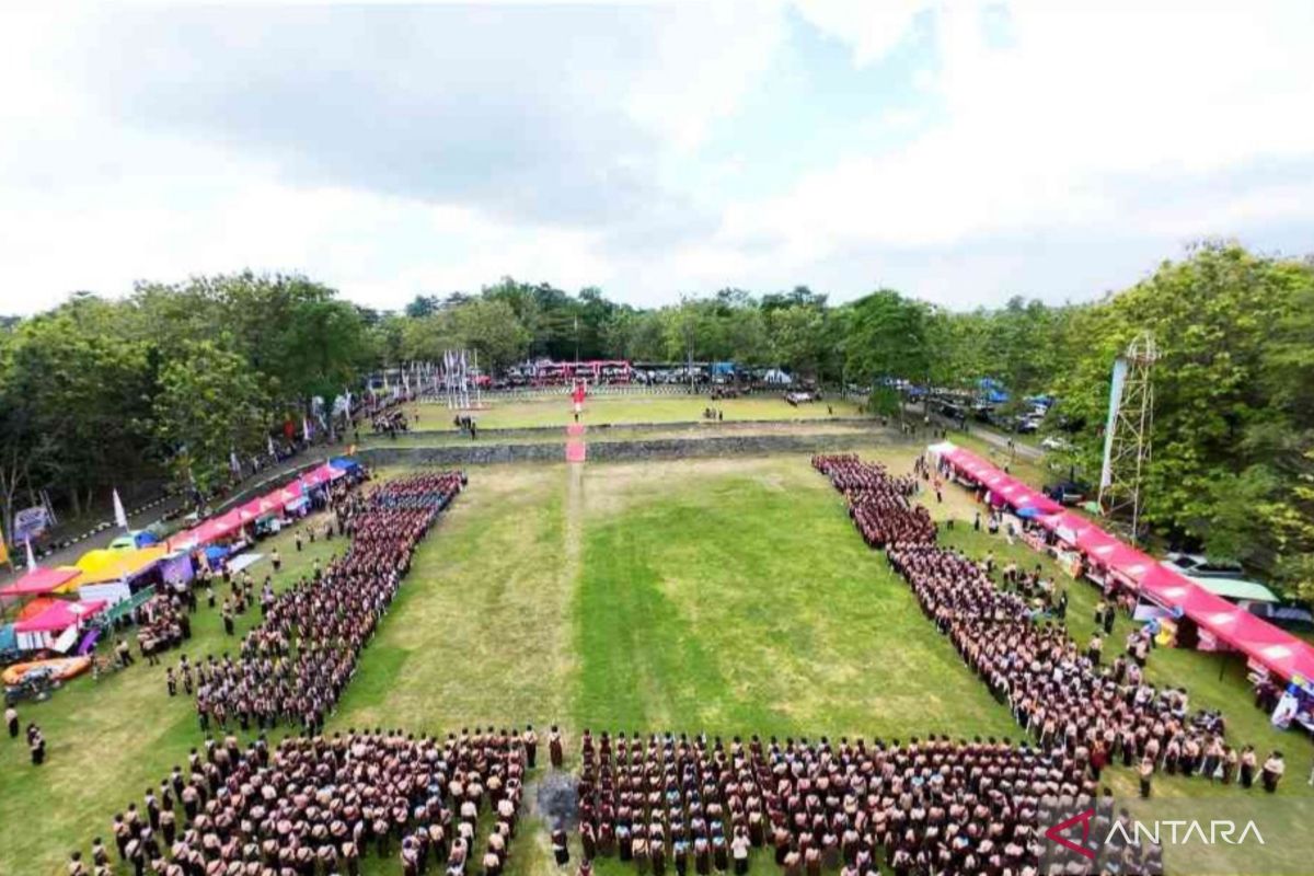 2.400 anggota Pramuka meriahkan Jambore Jawa Barat 2025