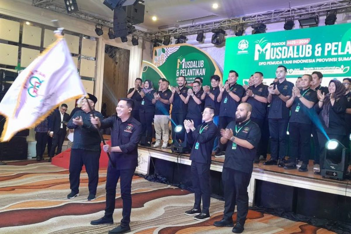 Ari Wibowo nahkodai DPD Pemuda Tani Sumut 2025-2030