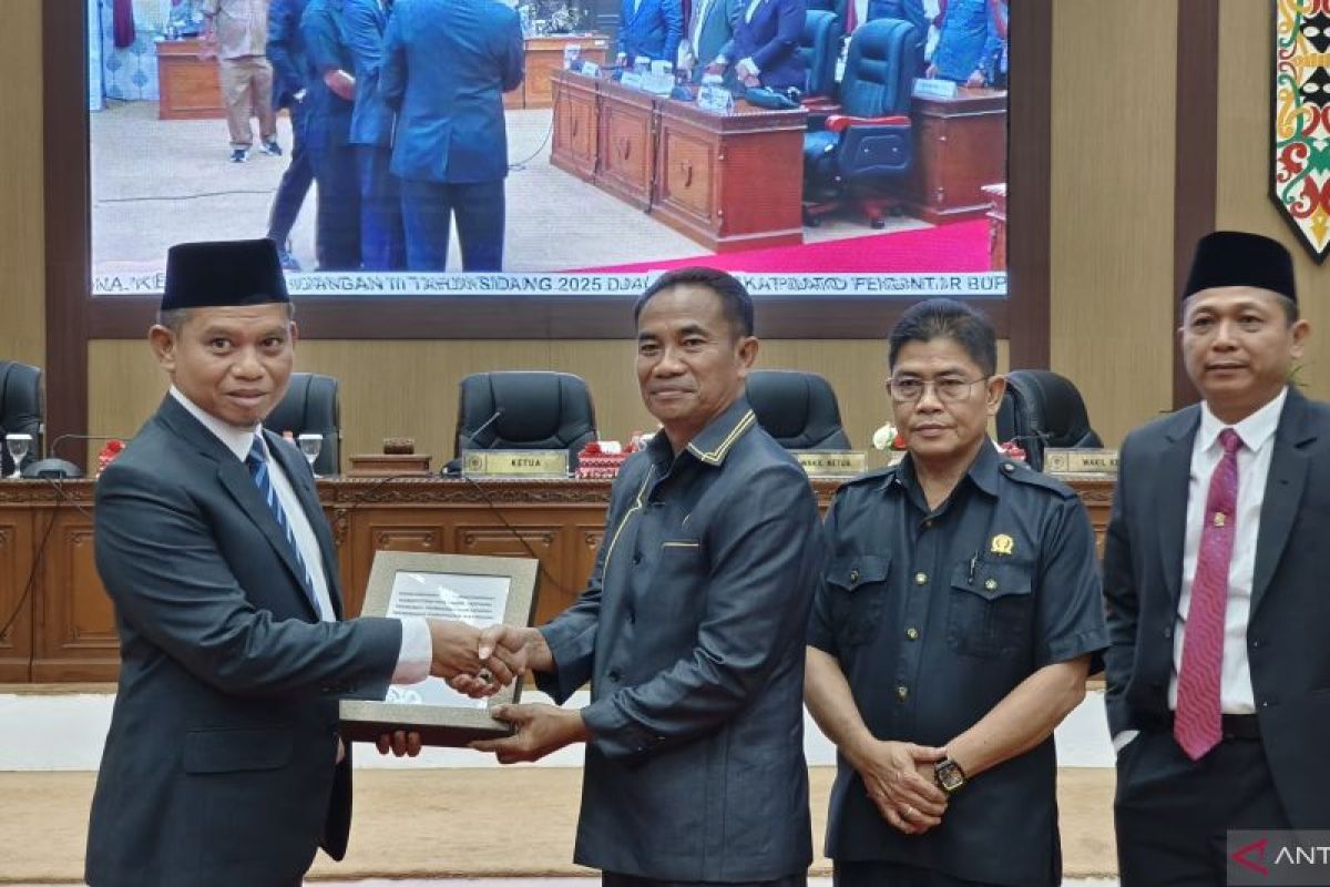 Pemkab Katingan sampaikan Raperda RPJMD 2025--2029