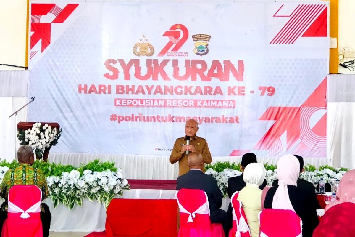Bupati Kaimana minta Polres tingkatkan kesadaran hukum masyarakat