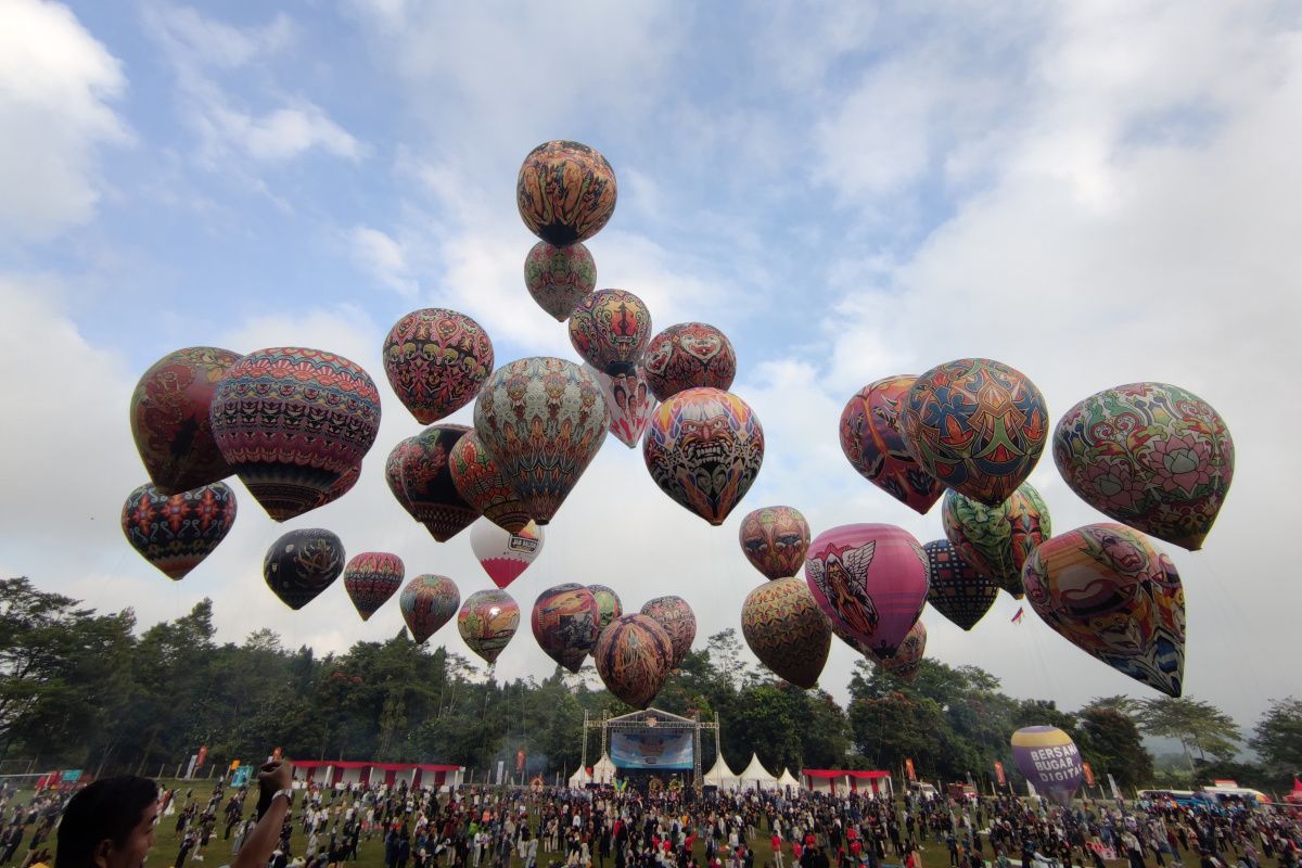 Wonosobo to hold balloon show to mark bicentennial