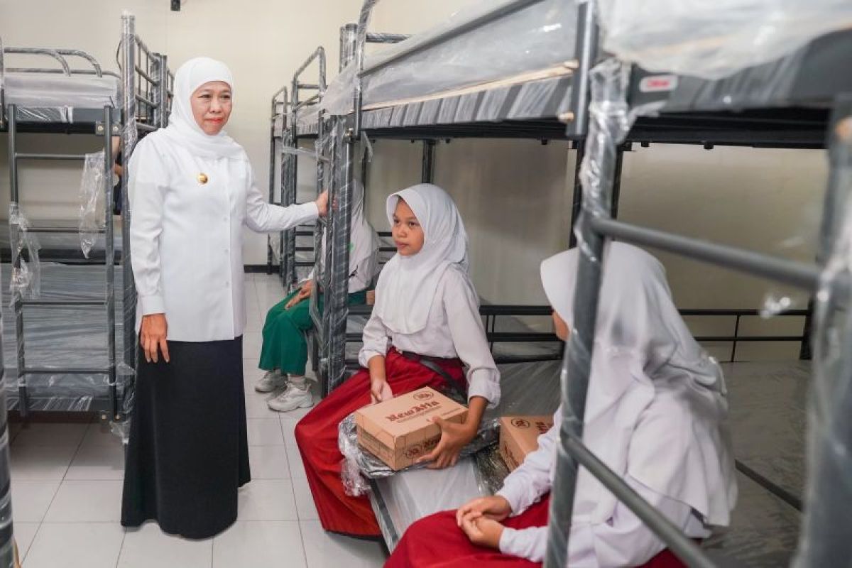 Khofifah pastikan Sekolah Rakyat di Mojokerto siap beroperasi
