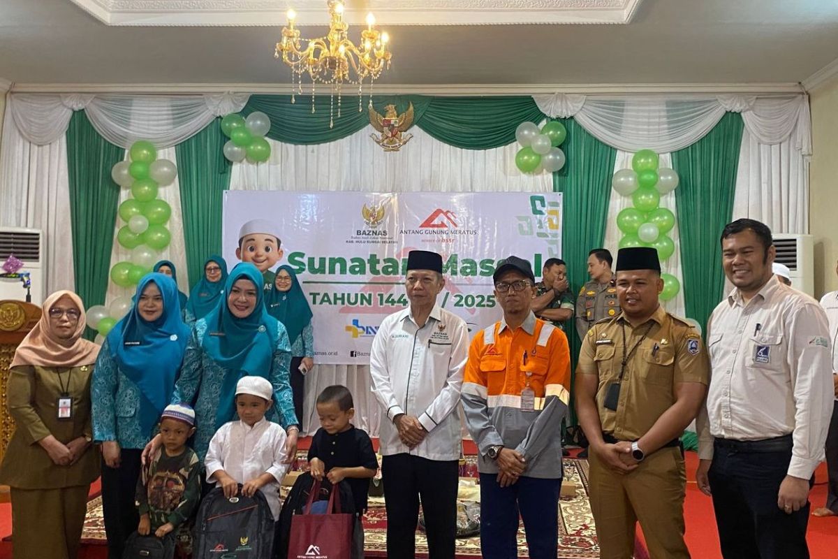 Ratusan anak ikuti sunatan massal kolaborasi Baznas-PKK HSS dan PT AGM