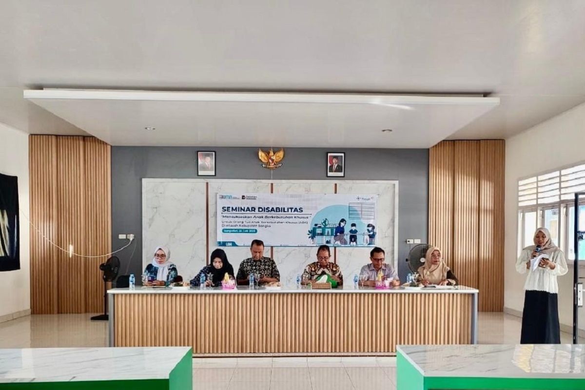 PT Timah gelar edukasi bagi ratusan orang tua anak berkebutuhan khusus