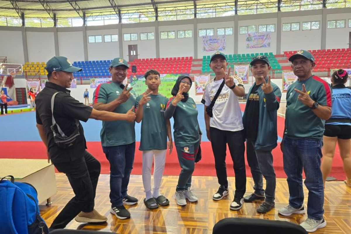 Senam sumbang lima medali untuk Kediri di Porprov Jatim 2025