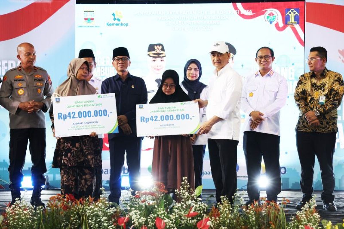 Koperasi Desa Merah Putih dorong kemandirian ekonomi desa di Banten
