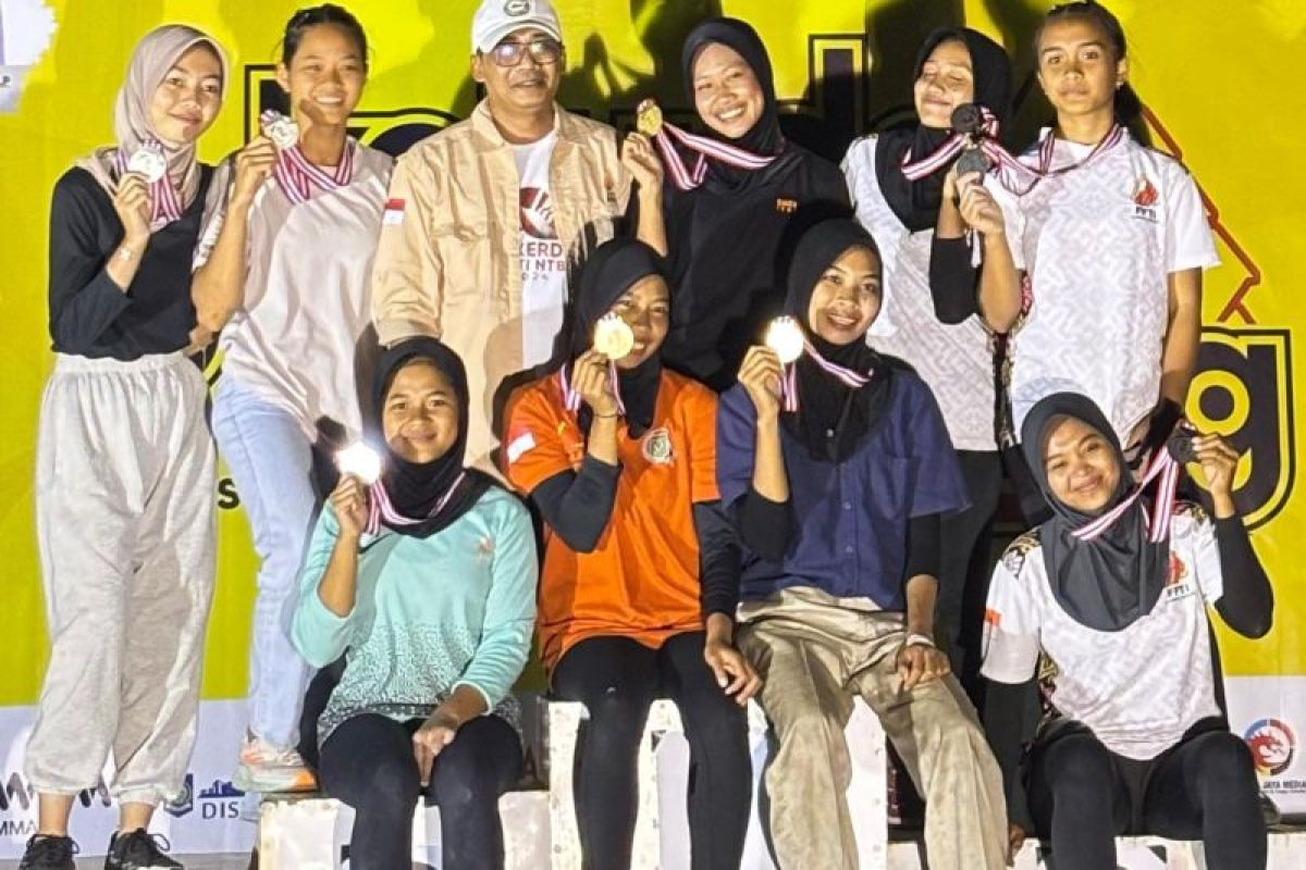 Mahasiswi UMMAT sabet medali perunggu di Kejurda Panjat Tebing 2025