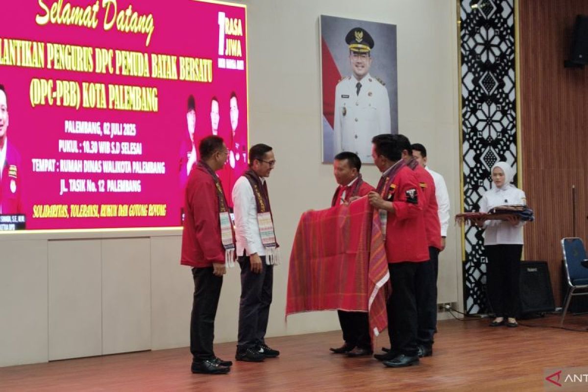 Wali Kota Palembang ajak pemuda Batak jalankan program gotong royong