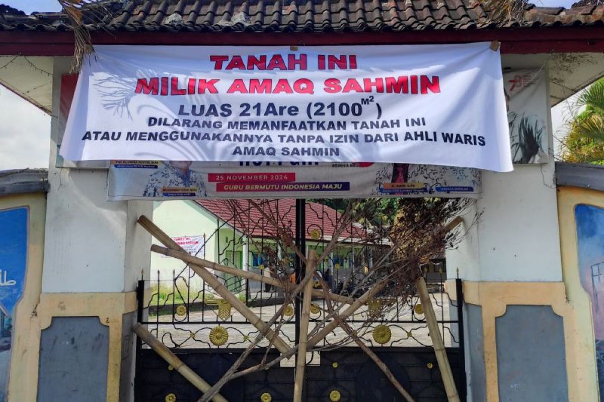 Lahan SDN Pengenjek Lombok Tengah aset daerah dan bersertifikat