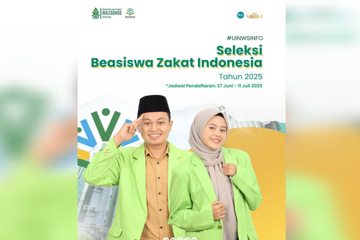 Ada Beasiswa Zakat Full Funded di UIN Walisongo Semarang, berikut syaratnya