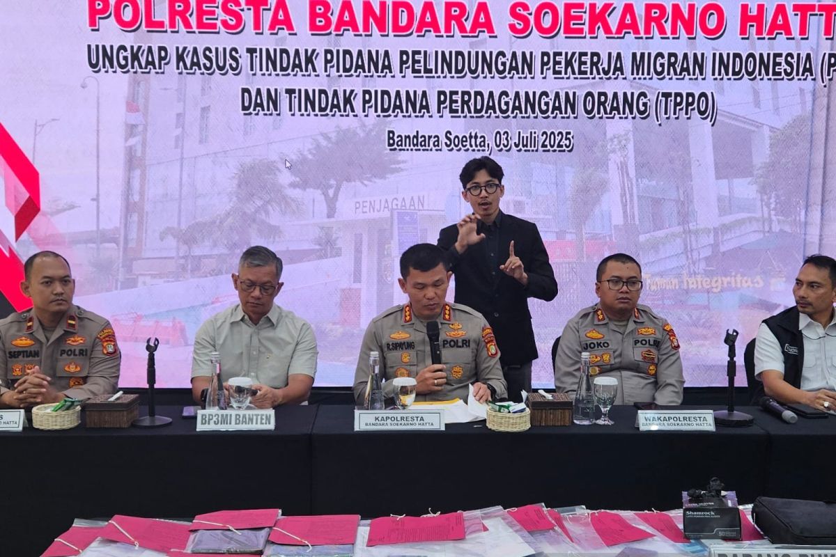 Polresta Bandara Soetta bongkar sindikat TPPO dengan modus upah besar