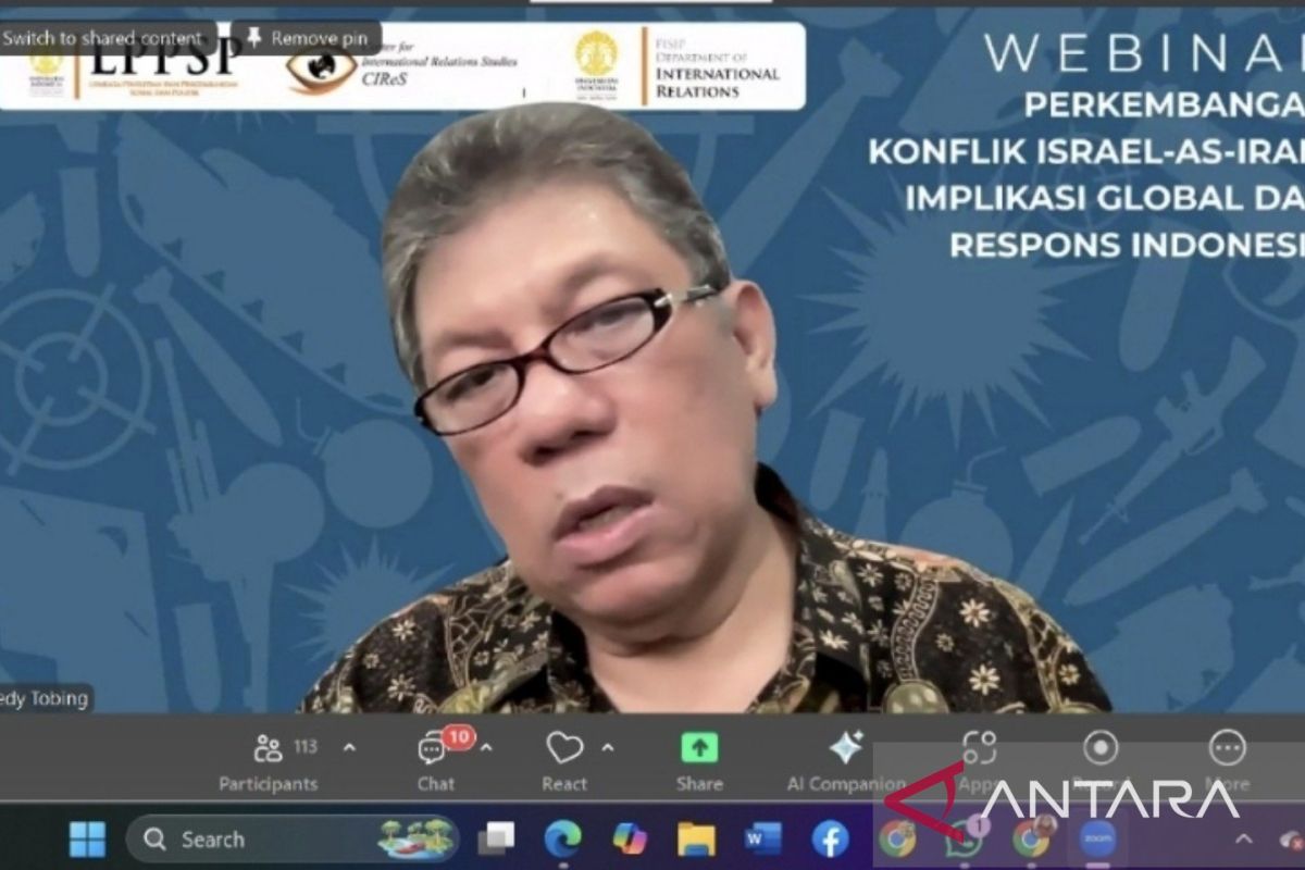 Pengamat menilai implikasi global perang Iran-Israel cukup serius