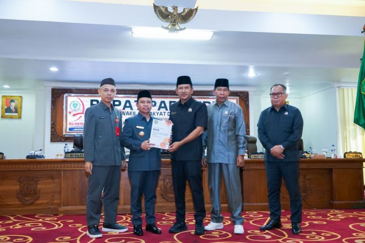 Pemkab Tapin ajukan perubahan KUA-PPAS 2025 ke DPRD