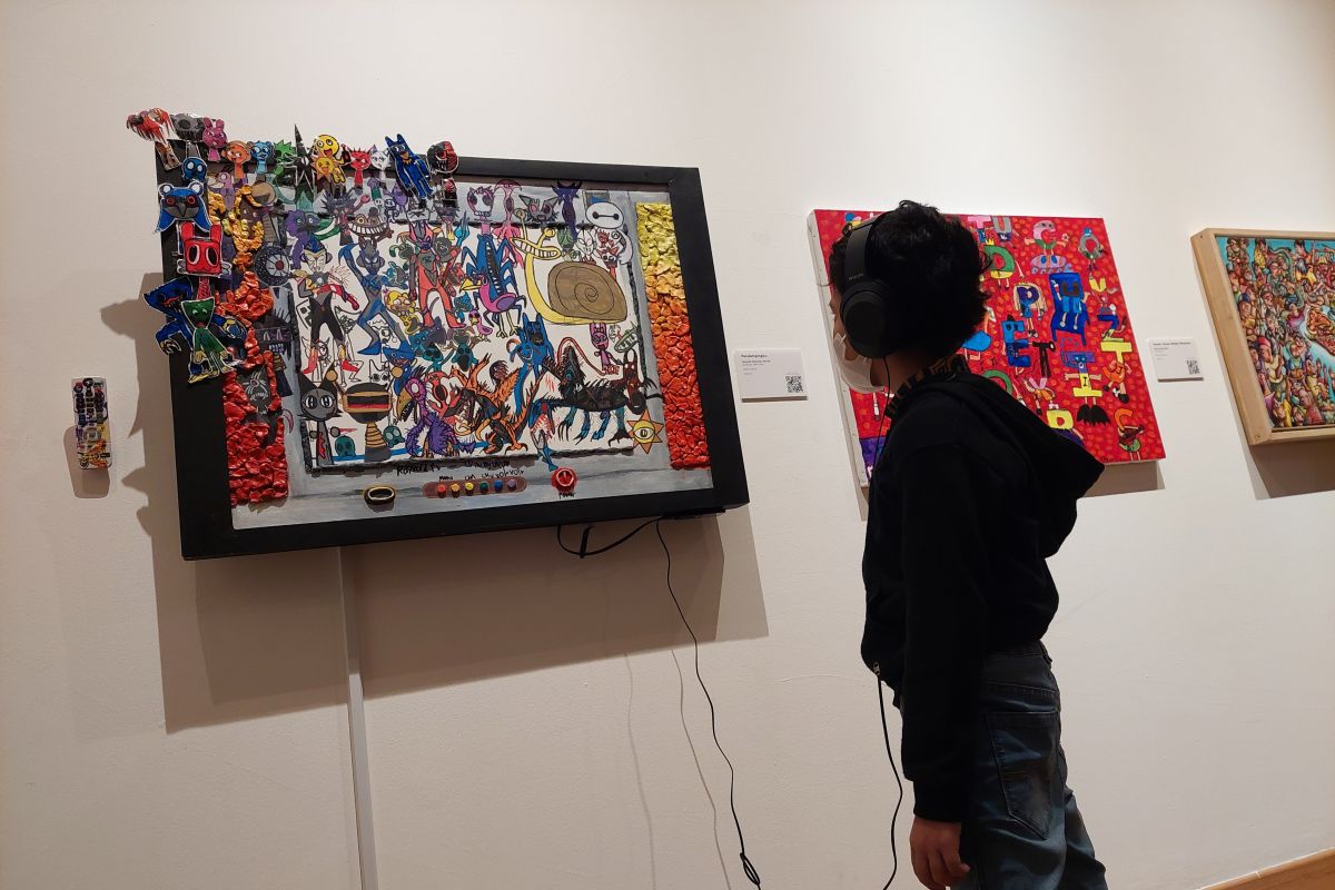 Pameran Kids Biennale bertema "Tumbuh Tanpa Takut" resmi dibuka