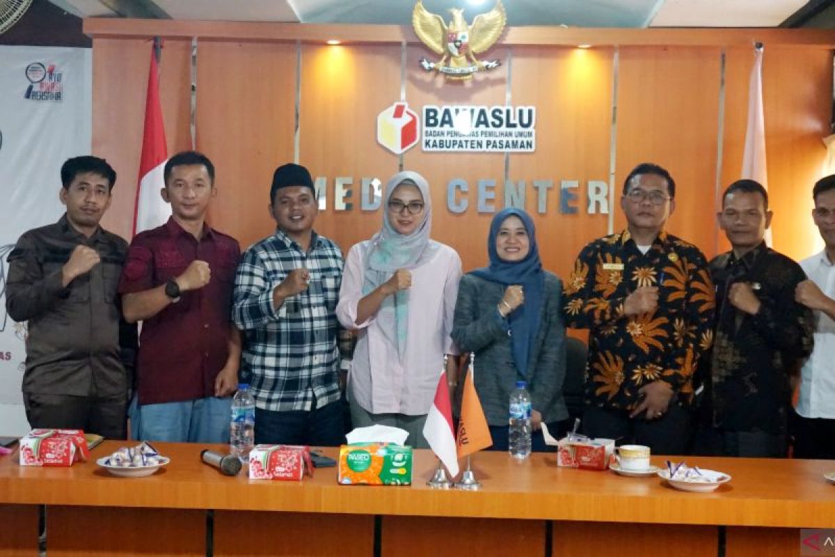 Bawaslu Pasaman nilai pengawasan partisipatif perlu ditingkatkan wujudkan pemilu beritegritas