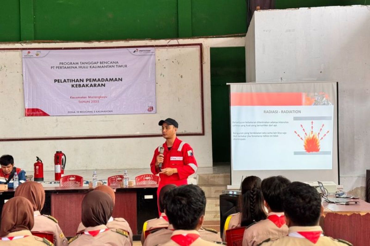 PT Pertamina Hulu Kaltim Gelar Pelatihan Dasar Pemadaman Kebakaran