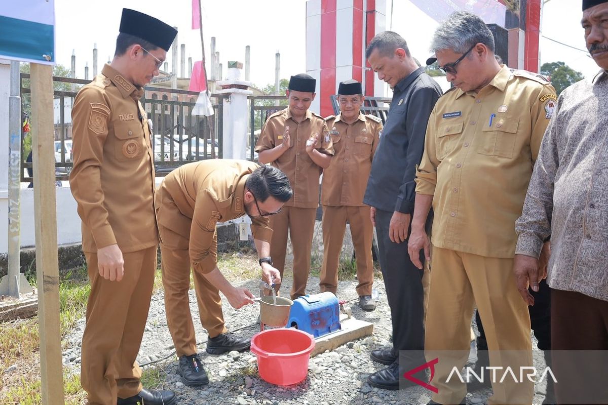 Pemkab Aceh Barat fungsikan SPAM bagi 50 rumah warga di pedalaman