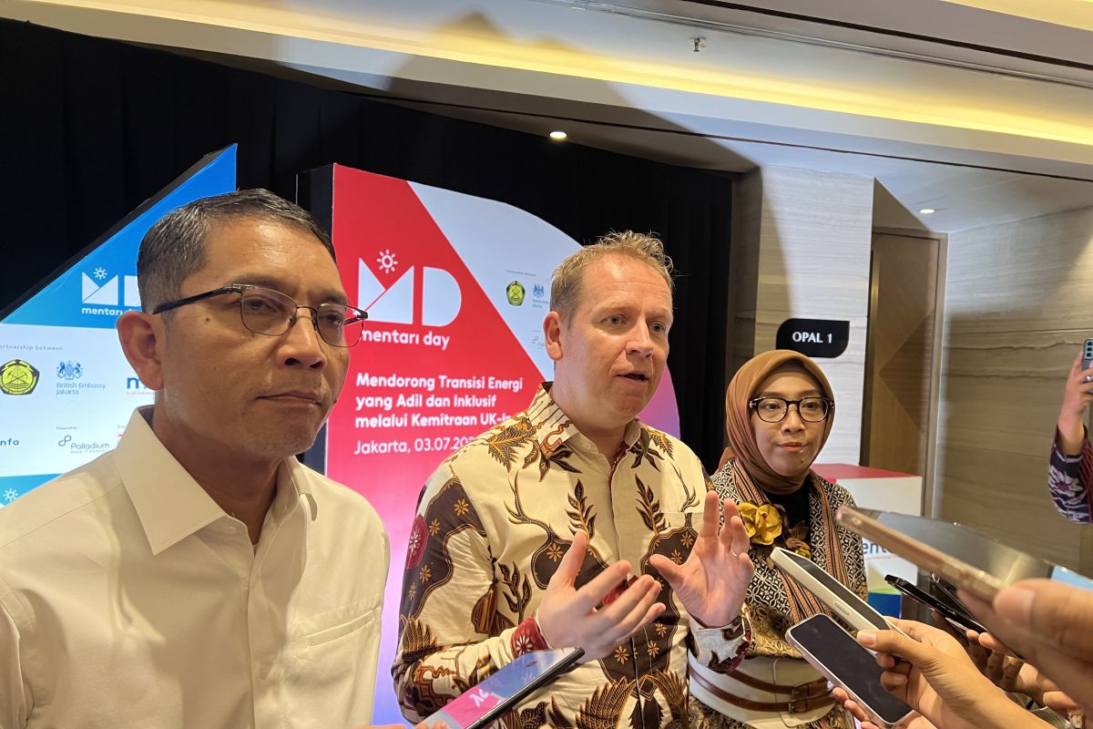 Program energi rendah karbon RI-Inggris perkuat kesetaraan gender
