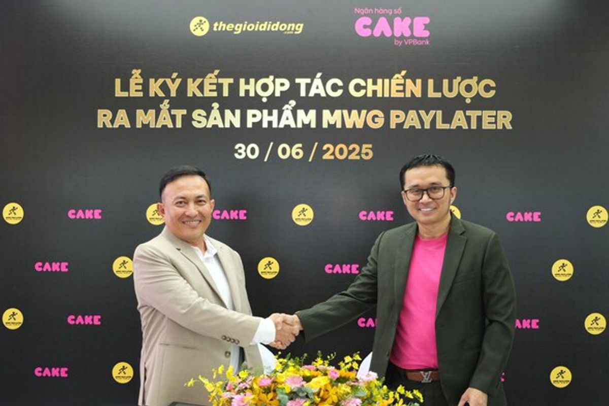 Vietnam's leading retailer MWG partners with Cake Digital Bank to launch PayLater service