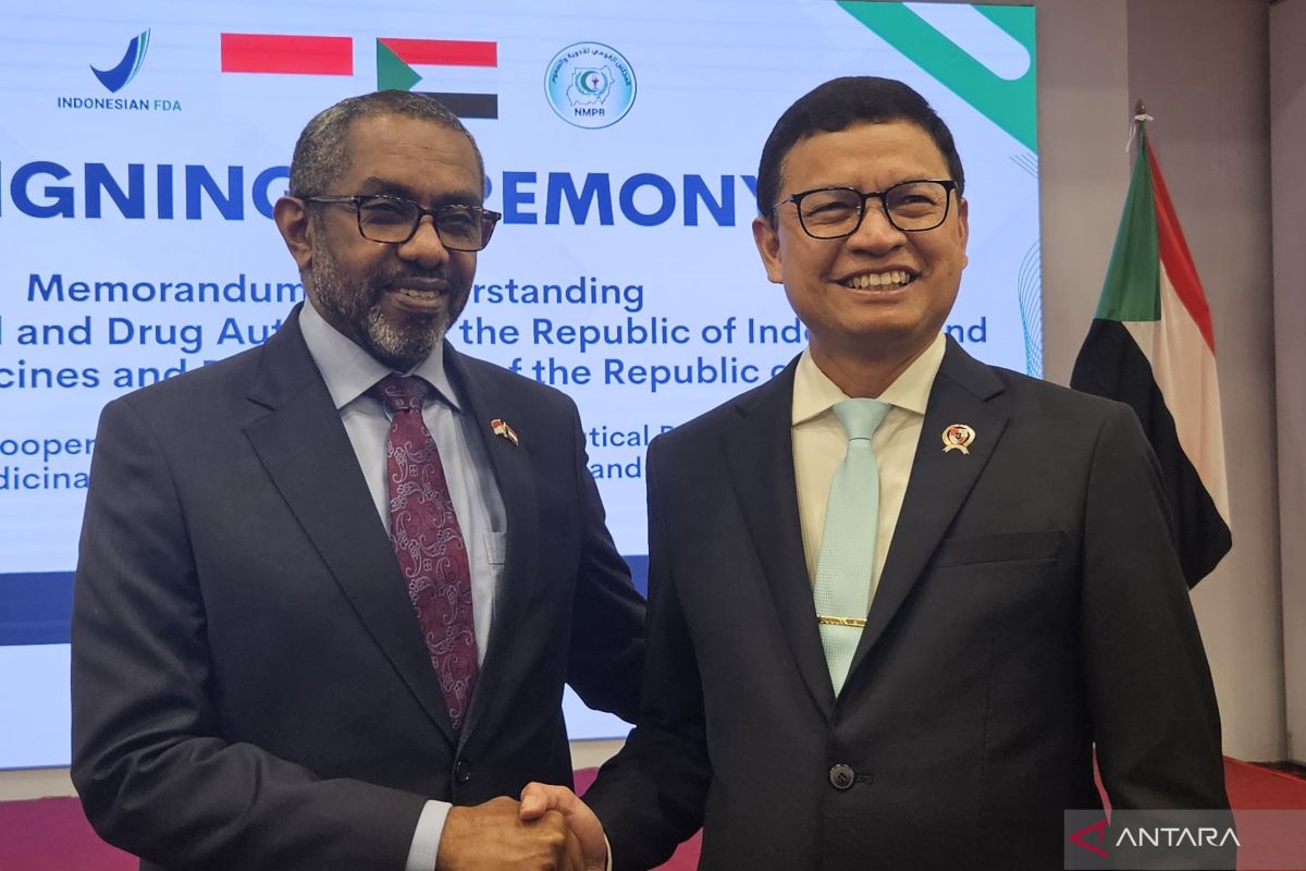 Indonesia, Sudan ink pact to improve food, drug monitoring