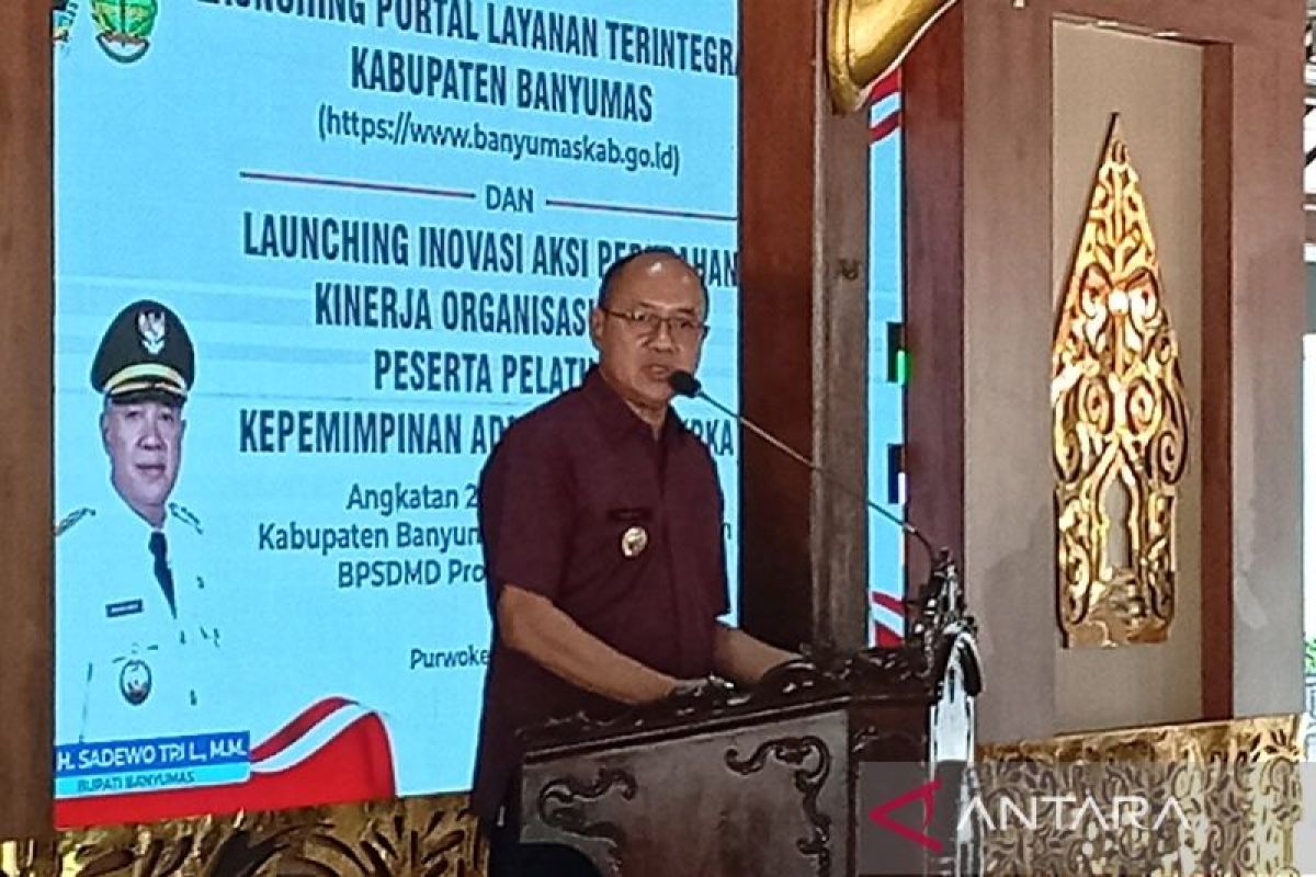 Pemkab  Banyumas luncurkan portal layanan terintegrasi "Banyumas PAS"