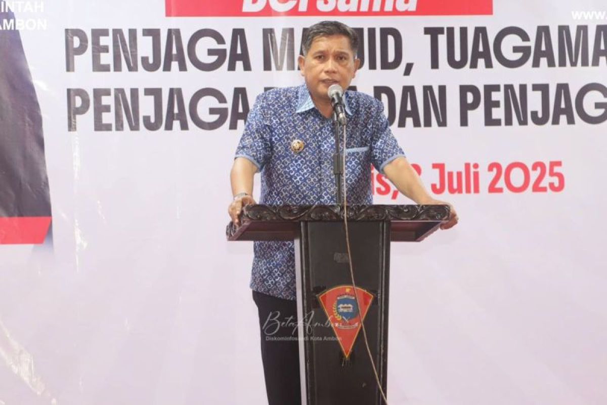 Pemkot Ambon realisasikan pemberian insentif penjaga rumah ibadah lintas agama