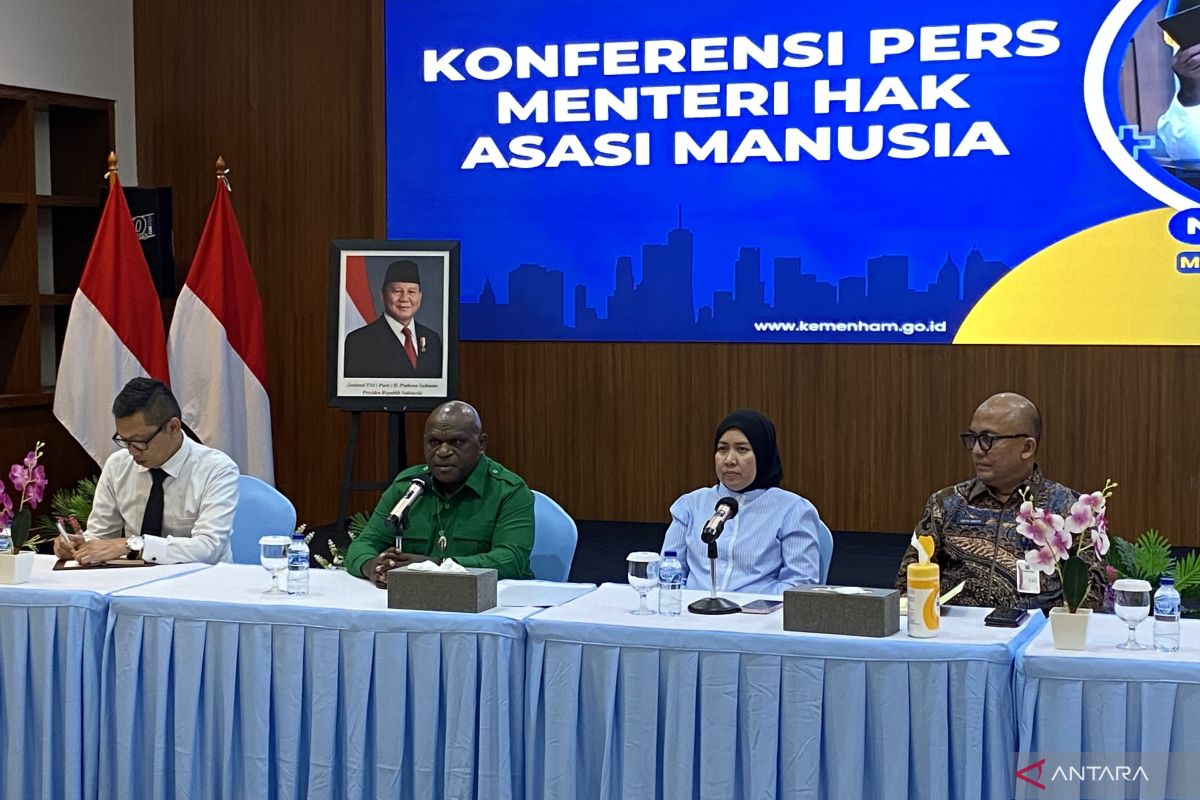 Menteri HAM sebut revisi UU HAM akan perkuat Komnas HAM