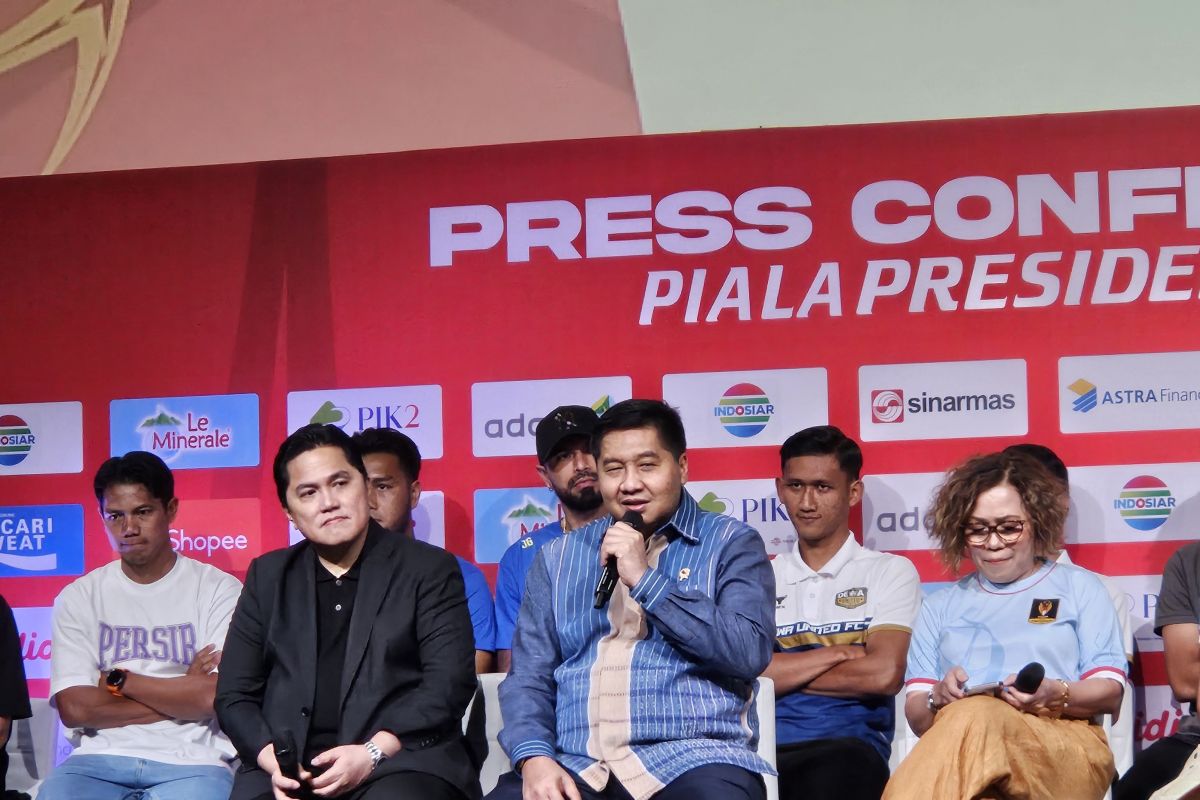 Maruarar sumringah Piala Presiden kumpulkan sponsor hingga Rp55 miliar