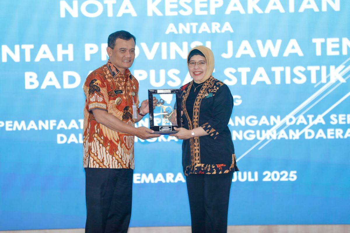 Pemprov Jateng gandeng BPS integrasikan satu data Indonesia
