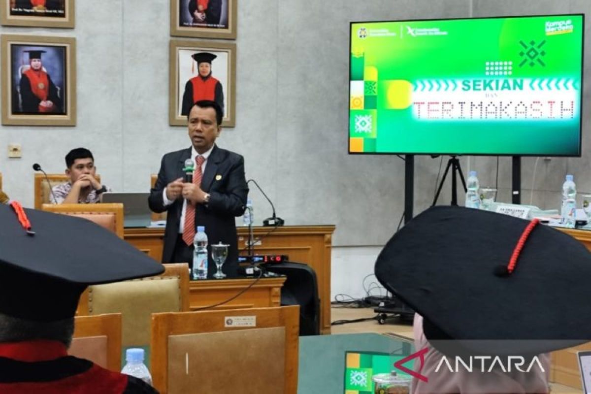 Herdi Munte sandang gelar doktor hukum dari USU, gagas peradilan pemilu terintegrasi