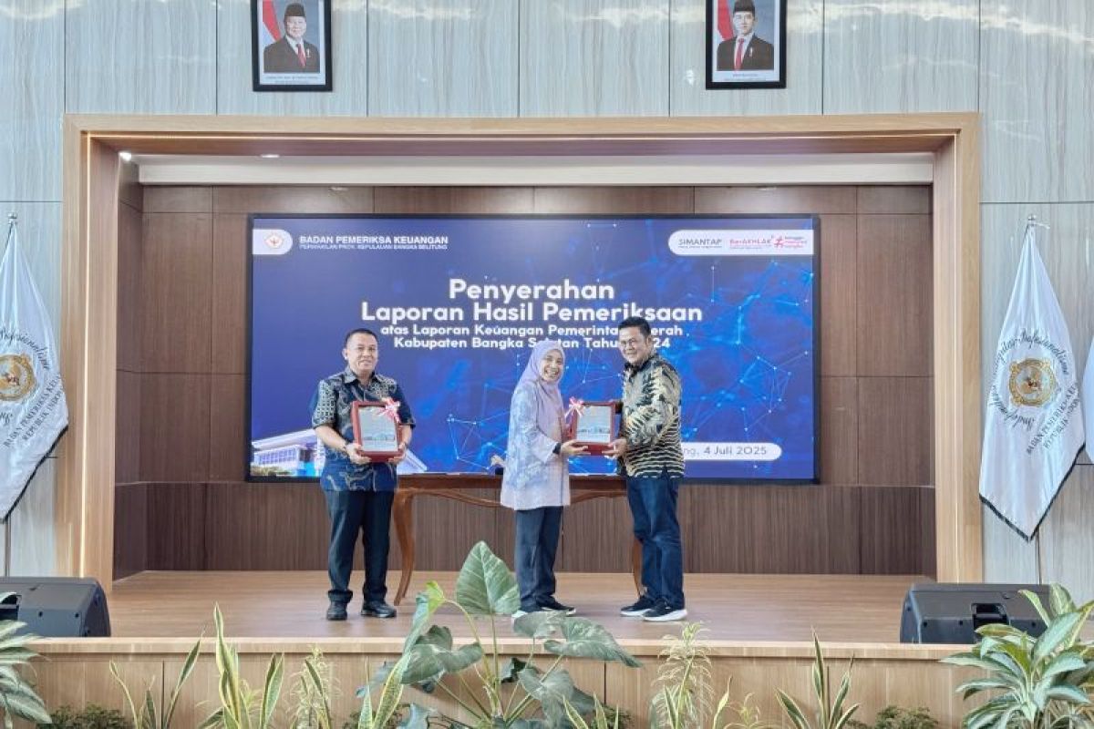 Bangka Selatan raih WTP enam kali berturut dari BPK RI