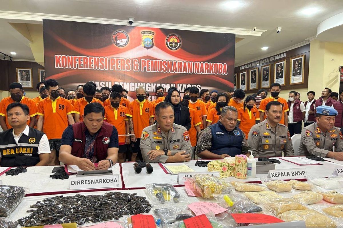 Polda Kepri tangkap petugas KSOP loloskan 3.200 pod vape etomidate