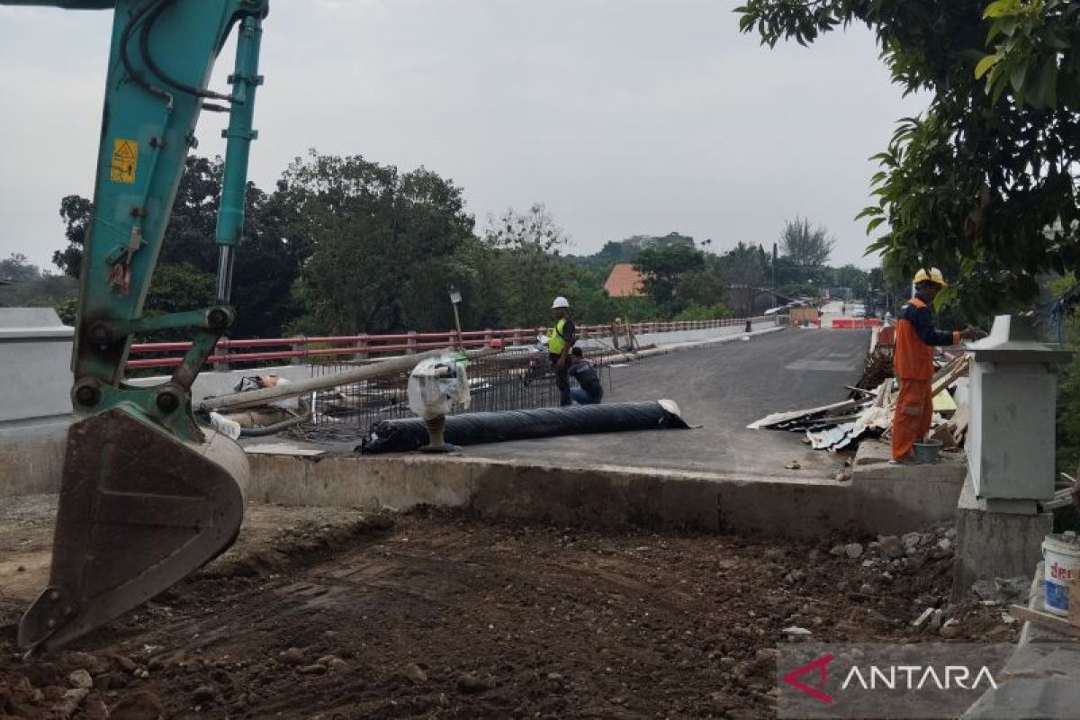Pembangunan jembatan Karangsambung di Kudus capai 95,3 persen