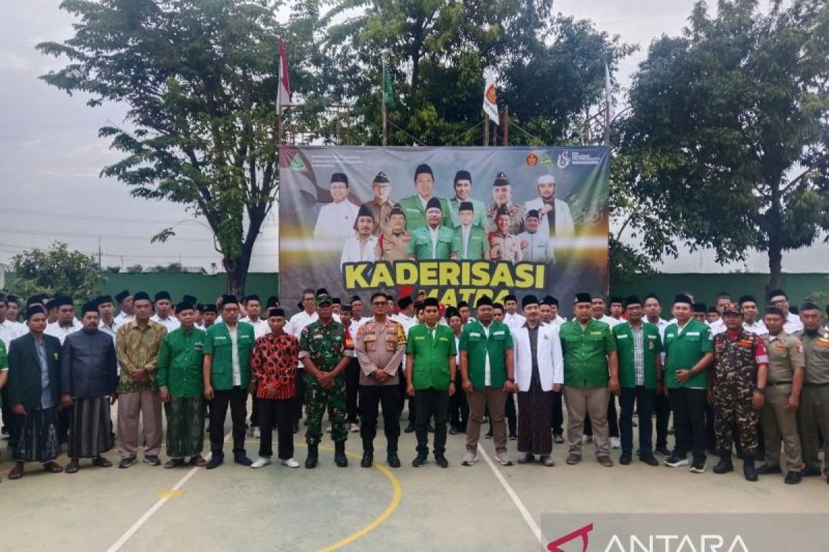 Seratus peserta ikuti pengaderan tiga matra Ansor Sidoarjo