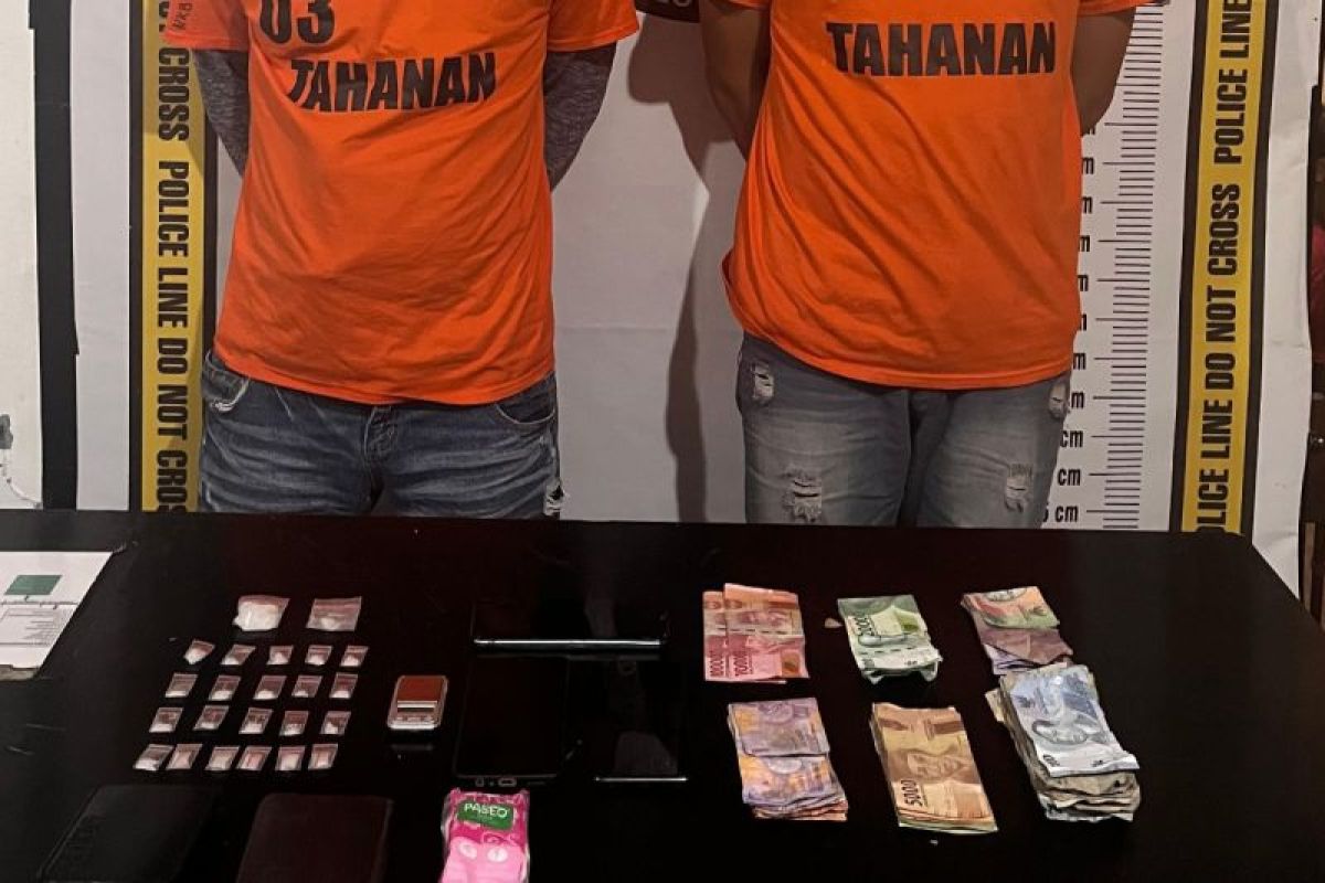 Dua pengedar sabu di Perumnas Batu 6 Simalungun diringkus Polres Simalungun