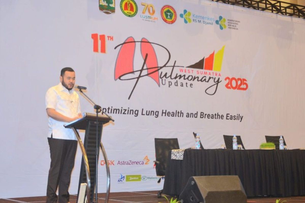 Wako Fadly Amran tampil sebagai keynote speaker dalam "Pulmonary Update 2025 : Optimizing Lung Health and Breathe Easily"