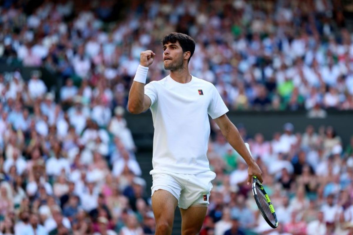 Alcaraz perpanjang  kemenangan dengan melaju ke 16 besar Wimbledon