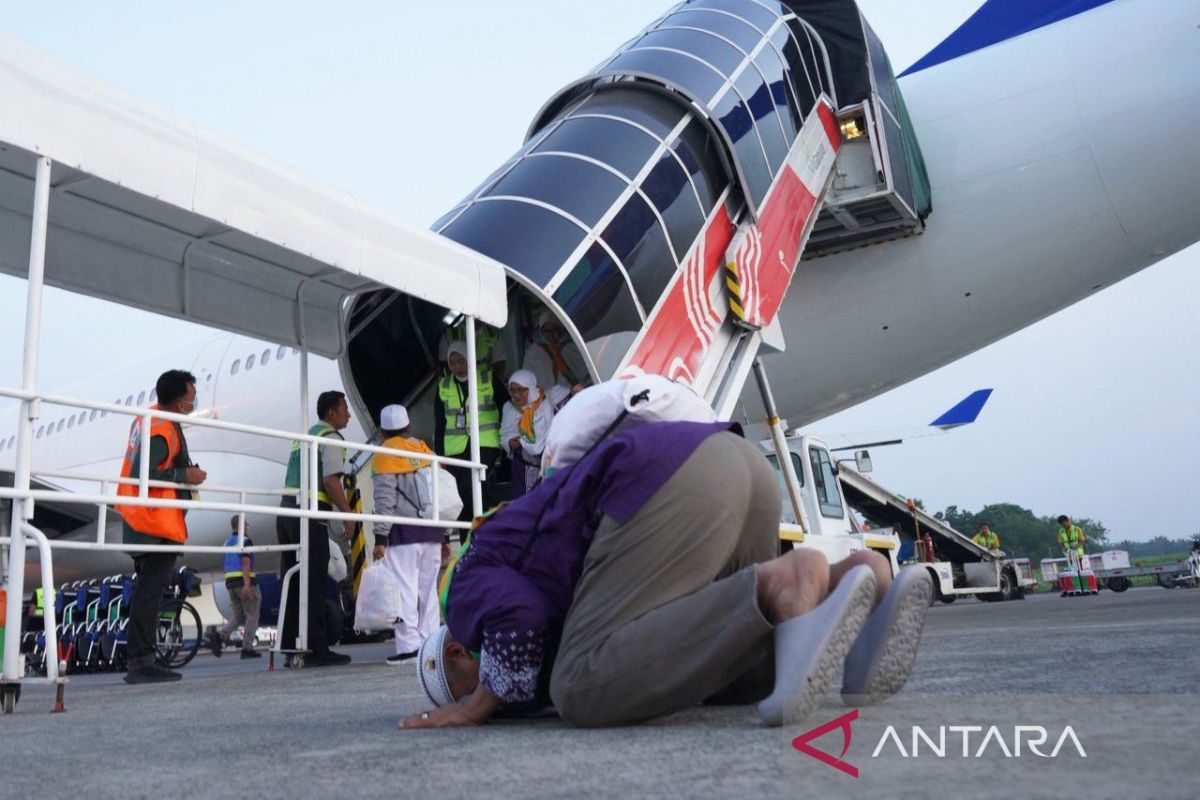 PPIH Medan: 7.166 haji asal  Sumatera Utara telah pulang ke tanah air