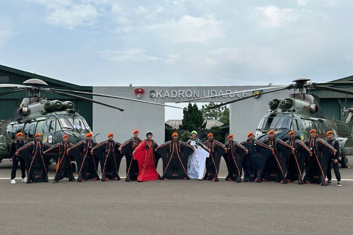 Ketika Kopasgat TNI AU lahirkan kesatria wingsuit pertama Indonesia
