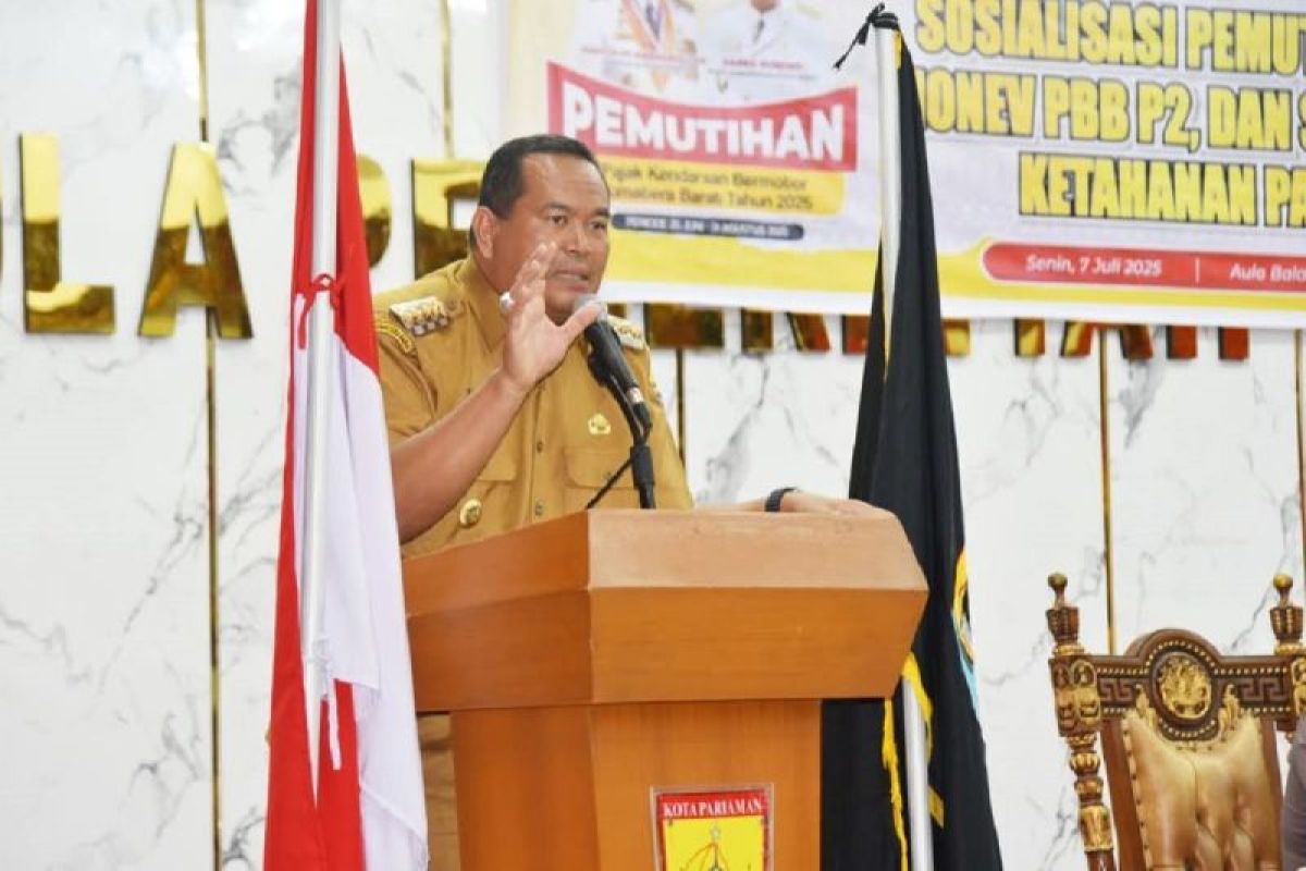 Pemkot Pariaman dukung program pemutihan pajak kendaraan Pemprov Sumbar