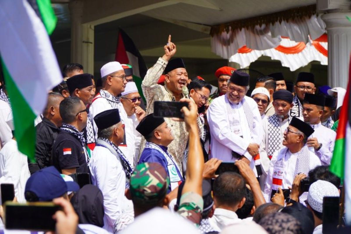 Donasi sementara solidaritas bela Palestina terhimpun Rp 238 juta dari Langkat