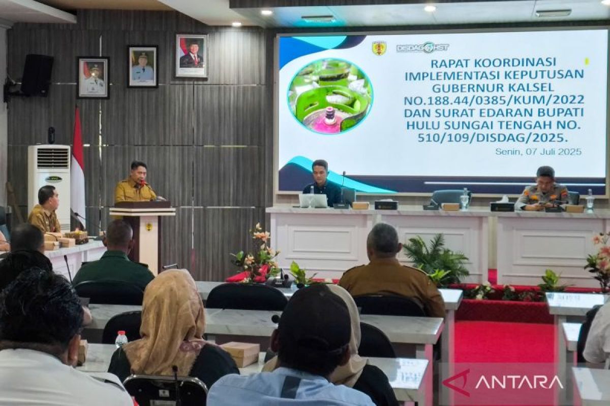 Bupati HST pimpin rakor terkait pengaturan LPG subsidi 3 kilogram