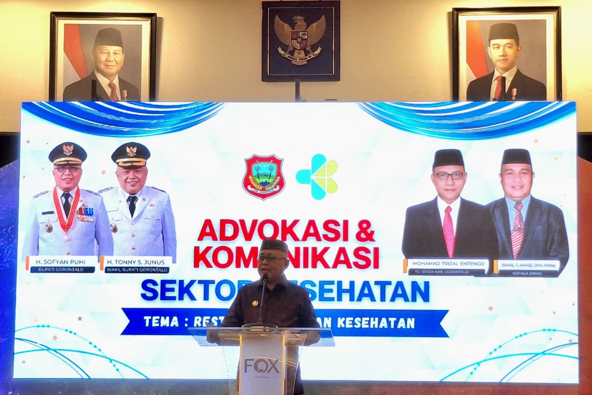 Pemkab Gorontalo gelar advokasi dan komunikasi sektor kesehatan