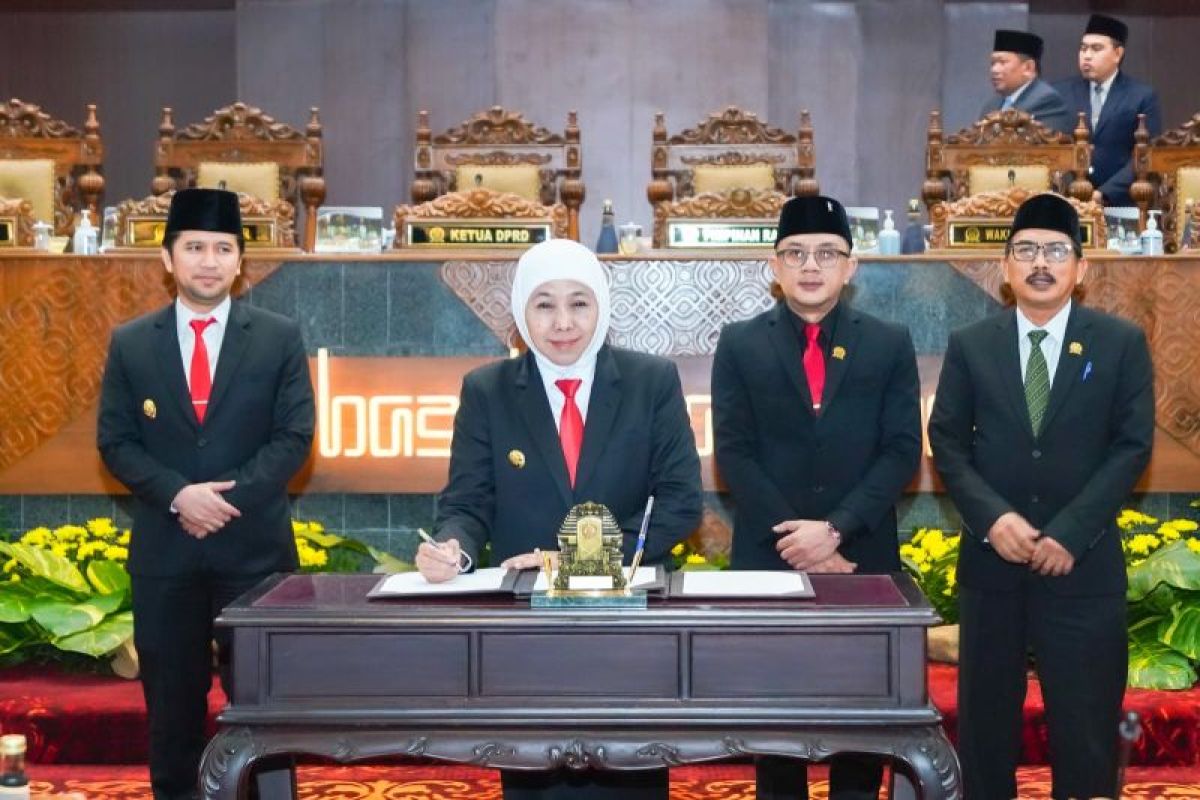 Perda RPJMD Jawa Timur 2025-2029 disahkan