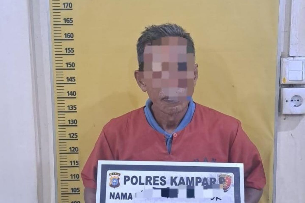 Gerak cepat Polres Kampar tangkap pembakar lahan di tepi tol Bangkinang-Tanjung Alai